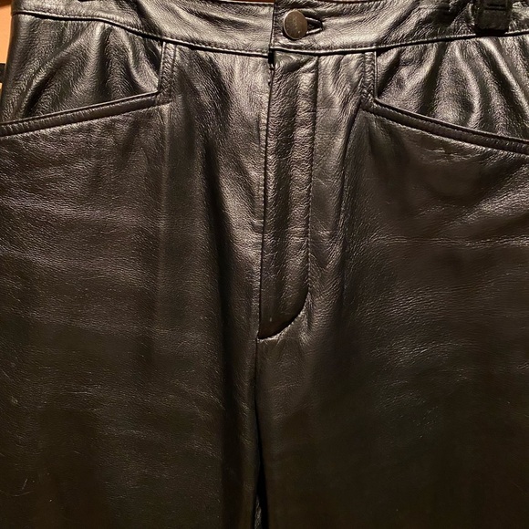 Leather Slacks - Picture 3 of 3